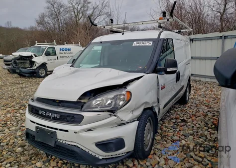 2022 Ram Promaster City Tradesman z USA, uszkodzony, nr VIN ZFBHRFAB5N6W56455
